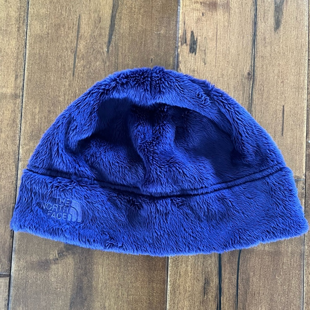 The North Face Kids Purple Fleece Beanie